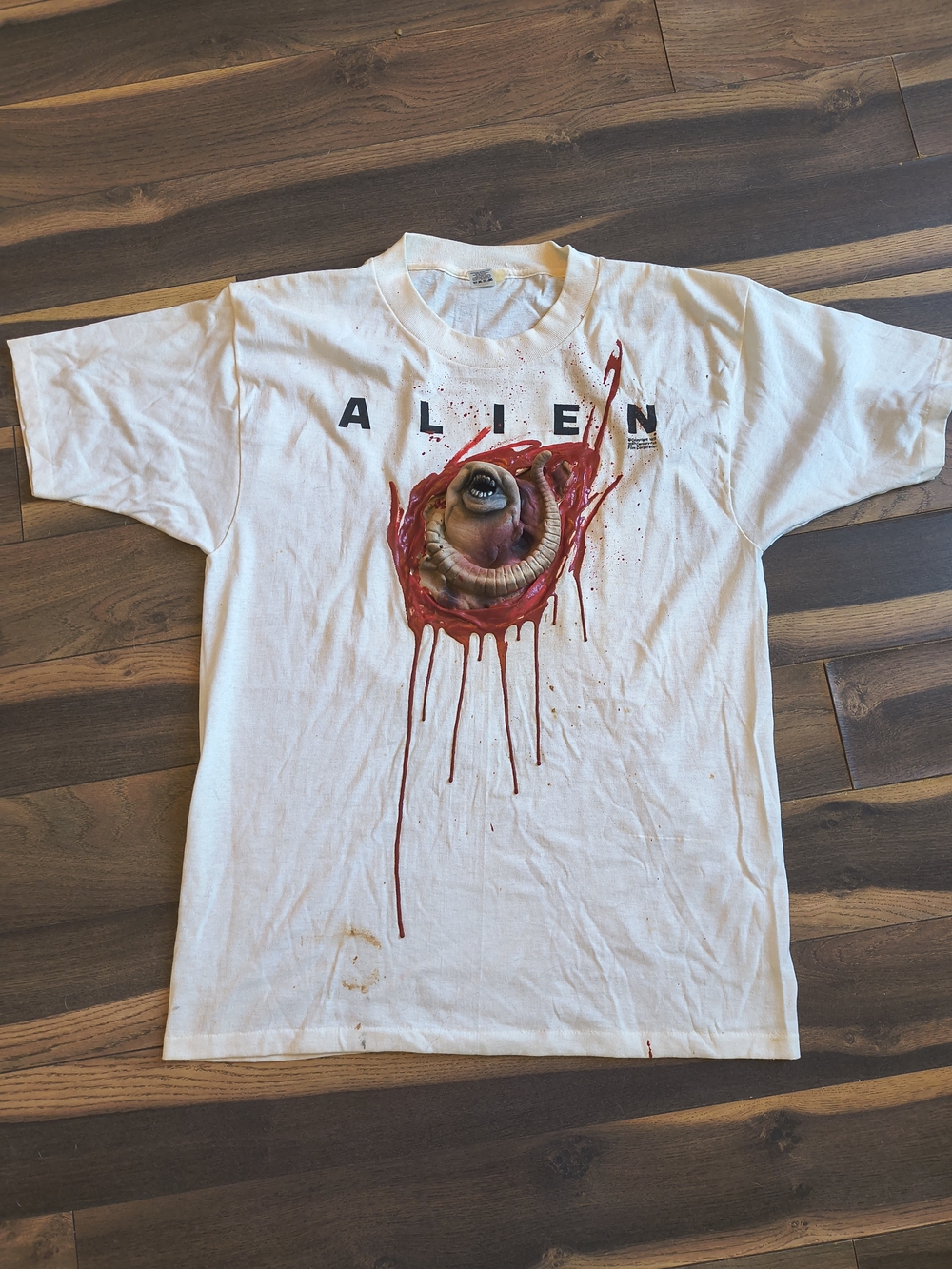 Vintage Alien Movie T-shirt 1979